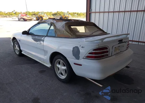 1995 Ford Mustang Gt/Gts из США, поврежденный, VIN 1FALP45T8SF132044